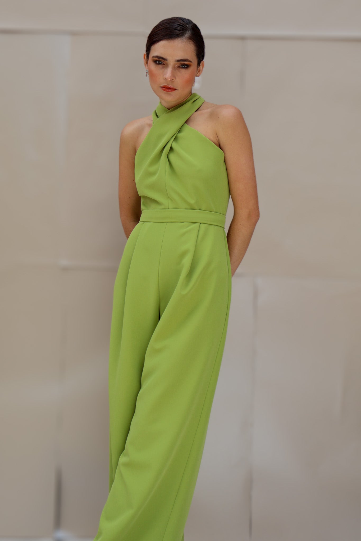 Enterizo verde lima